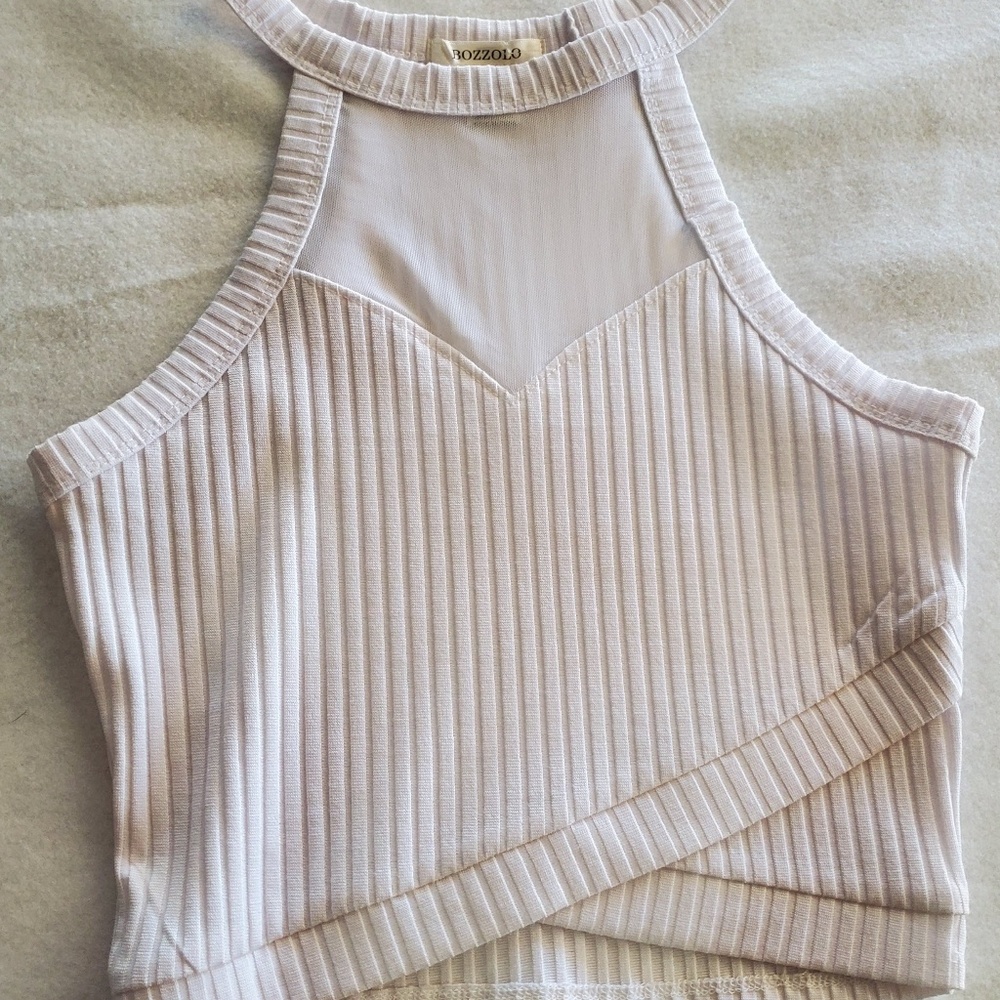 White Crop Top